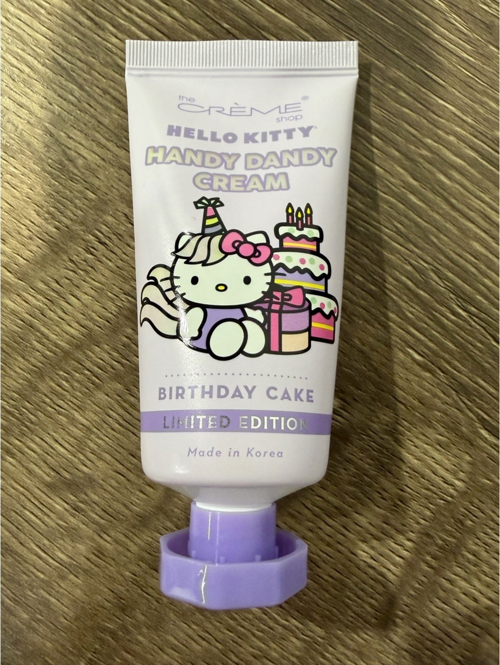 The Creme Shop Hello Kitty Handy Dandy Hand Cream Limited Edition Birthday Cake